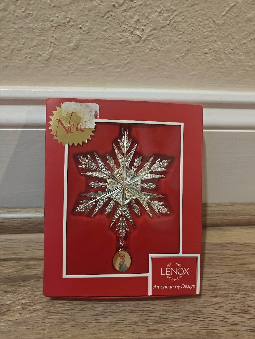 Lenox Disney Showcase Collection Elsa's Snowflake Christmas Ornament